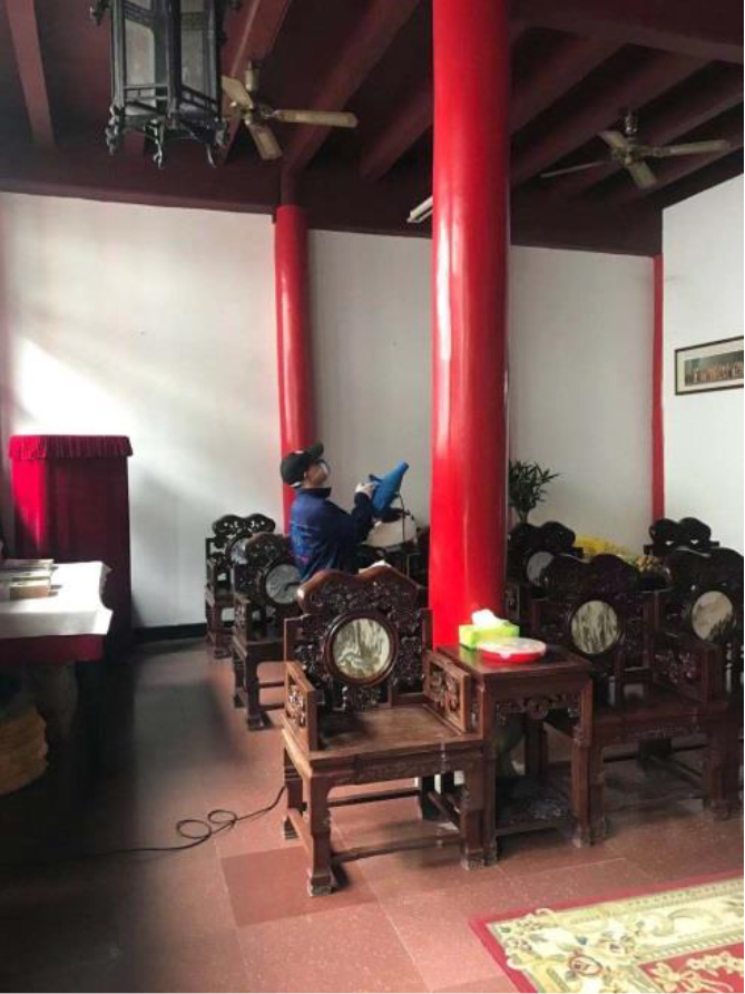 武漢(han)歸(gui)元(yuan)寺(si)消(xiao)毒(du)殺(sha)菌(jun)案(an)例(li)