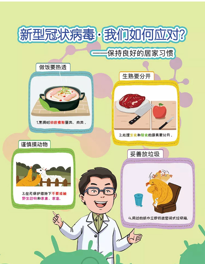 保持良(liang)好生活習慣(guan)，預(yu)防(fang)新型冠狀病毒