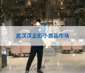 武漢(han)漢正(zheng)街(jie)小商(shang)品(pin)市(shi)場(chang)消(xiao)毒殺菌(jun)案(an)例
