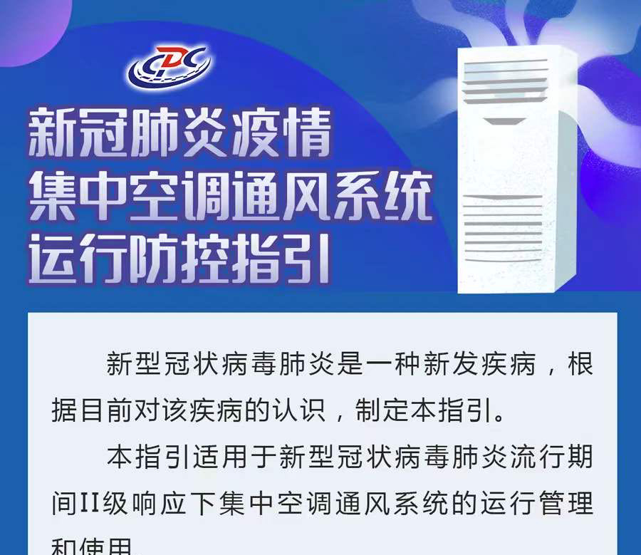 集(ji)中空調通風係(xi)統運(yun)行防(fang)控指(zhi)引篇(pian)